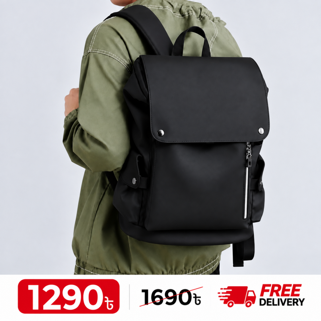 Japanese Style Tooling Functional Backpack – Stylish & Fashionable New Bag