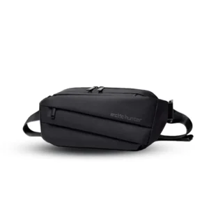 Crossbody Single Shoulder Black Messenger Bag